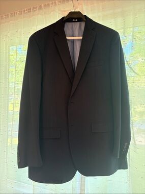 Alberto Cardinali Men's suit Jacket in Navy Blue